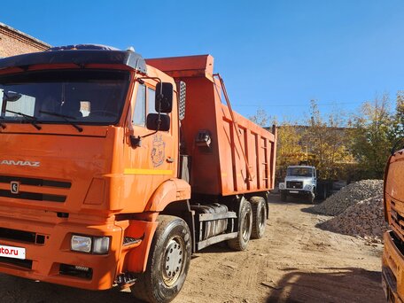 2013 КамАЗ 6520, оранжевый, 1400000 рублей, вид 5
