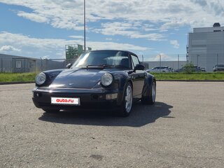 1992 Porsche 911 Carrera III (964), чёрный, 18000000 рублей, вид 2