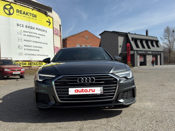2020 Audi A6 40 TDI V (C8), серый, 5000000 рублей - вид 4