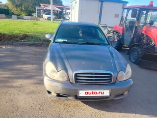 2006 Hyundai Sonata ТагАЗ IV (EF) Рестайлинг, серый, 150000 рублей, вид 2