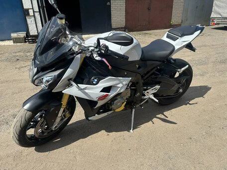 2016 BMW S 1000 R, белый, 1070000 рублей, вид 3