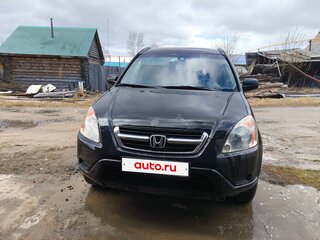 2002 Honda CR-V II, чёрный, 400000 рублей, вид 1