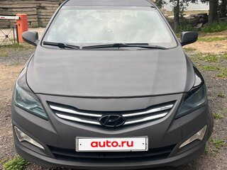 2016 Hyundai Solaris I Рестайлинг, серый, 500000 рублей, вид 2