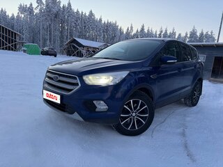 2017 Ford Kuga II Рестайлинг, синий, 1300000 рублей, вид 1