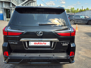 2019 Lexus LX 570 III Рестайлинг 2, чёрный, 7500000 рублей, вид 4