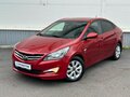 2016 Hyundai Solaris I Рестайлинг, красный - вид 2