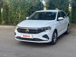 2021 Volkswagen Polo VI, белый, 1430000 рублей, вид 2