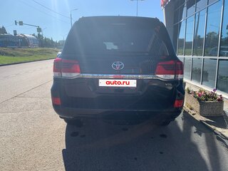 2016 Toyota Land Cruiser 200 Series Рестайлинг 2, чёрный, 6380000 рублей, вид 4