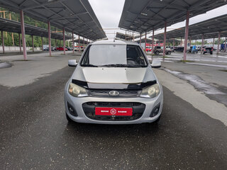 2013 Lada (ВАЗ) Kalina II, серебристый, 469900 рублей, вид 3