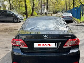 2012 Toyota Corolla X (E140, E150) Рестайлинг, чёрный, 1100000 рублей, вид 5