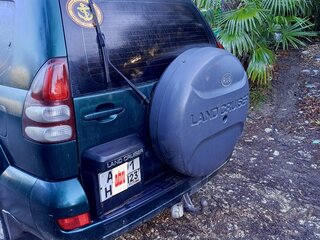 2002 Toyota Land Cruiser Prado 120 Series, зелёный, 999000 рублей, вид 4