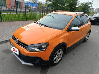 2012 Volkswagen Polo Cross V, оранжевый, 700000 рублей, вид 1