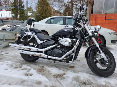 2008 Suzuki Intruder M800, чёрный, 650000 рублей, вид 1