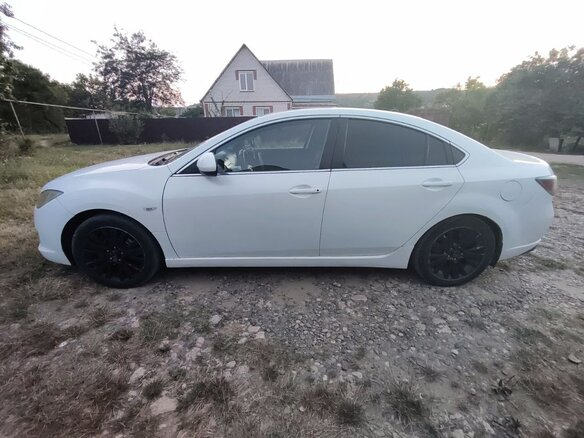 2008 Mazda 6 II (GH), белый, 760000 рублей - вид 6