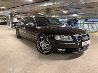 2008 Audi A8 II (D3) Рестайлинг 2, чёрный, 1850000 рублей, вид 3