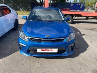 2019 Kia Rio IV, синий, 1300000 рублей, вид 1