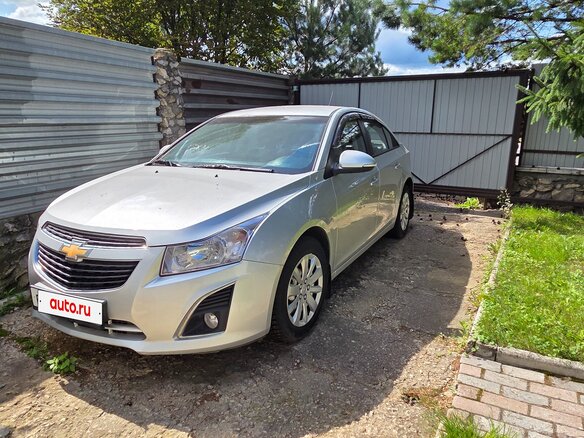 2014 Chevrolet Cruze I Рестайлинг, серебристый, 1050000 рублей