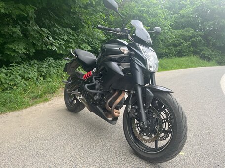 2012 Kawasaki ER-6N, чёрный, 480000 рублей, вид 2