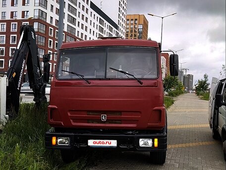 1991 КамАЗ 5511, красный, 950000 рублей, вид 2