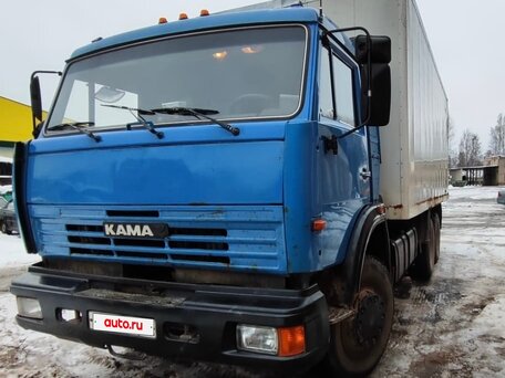 2009 КамАЗ 53215, синий, 1100000 рублей, вид 1