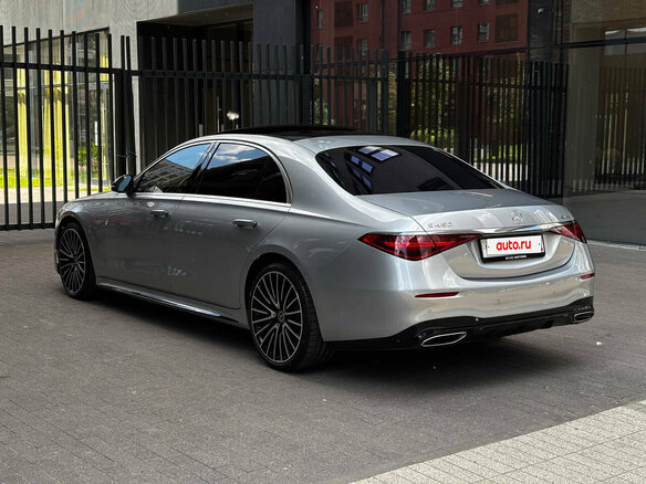 2021 Mercedes-Benz S-Класс 450 Long 4MATIC VII (W223), серебристый, 7600000 рублей - вид 5