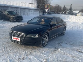 2011 Audi A8 Long III (D4), чёрный, 1900000 рублей, вид 2