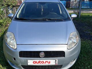 2007 Fiat Punto III Grande Punto, серебристый, 150000 рублей, вид 1