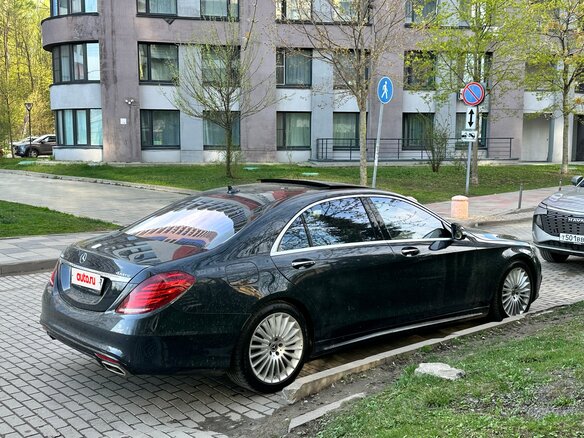 2015 Mercedes-Benz S-Класс 500 Long VI (W222, C217), чёрный, 2700000 рублей - вид 34