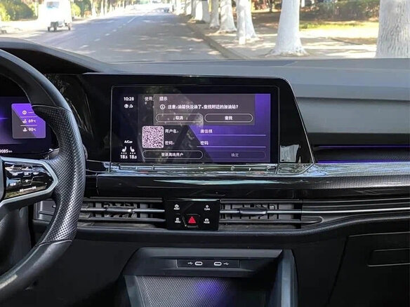 2023 Volkswagen Golf VIII, синий - вид 13