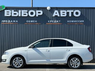 2018 Skoda Rapid I Рестайлинг, белый, 1369000 рублей, вид 4