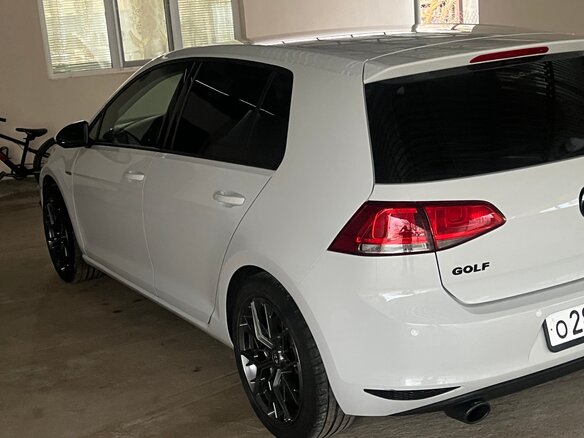 2014 Volkswagen Golf VII, белый - вид 9