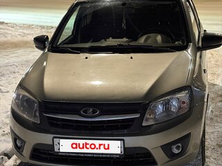 2013 Lada (ВАЗ) Granta I, бежевый, 390000 рублей, вид 2