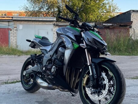 2014 Kawasaki Z 1000, серебристый, 1100000 рублей, вид 1