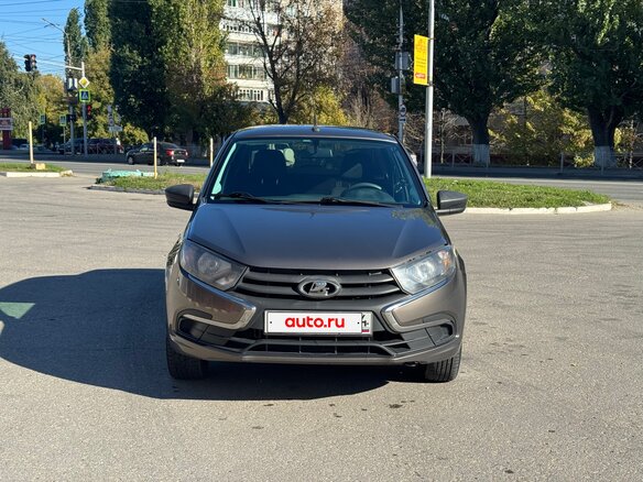 2019 Lada (ВАЗ) Granta I Рестайлинг, коричневый - вид 1