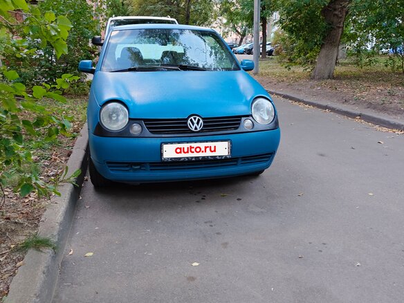 1998 Volkswagen Lupo, голубой, 177000 рублей