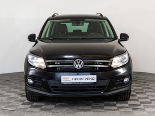 2015 Volkswagen Tiguan I Рестайлинг, чёрный, 949000 рублей, вид 2
