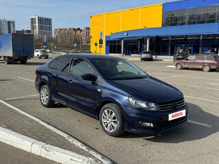 2014 Volkswagen Polo V, синий, 750000 рублей, вид 2