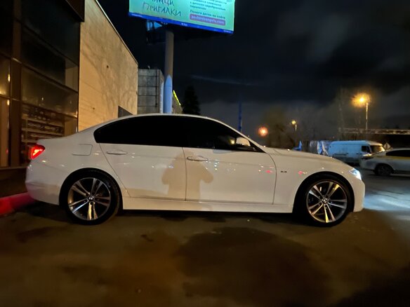2014 BMW 3 серии 320d xDrive VI (F3x), белый, 2500000 рублей - вид 1