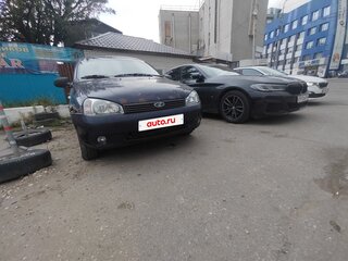 2008 Lada (ВАЗ) Kalina I, синий, 95000 рублей, вид 1