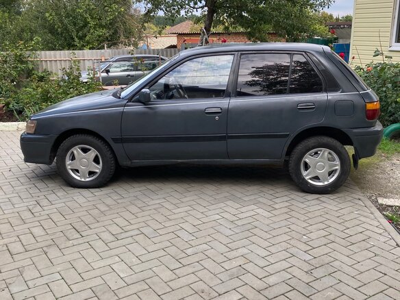 1993 Toyota Starlet IV (P80), серый - вид 5