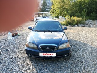 2009 Hyundai Elantra ТагАЗ III (XD2) Рестайлинг, синий, 450000 рублей, вид 2