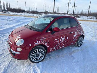 2012 Fiat 500 II, красный, 1500000 рублей, вид 3