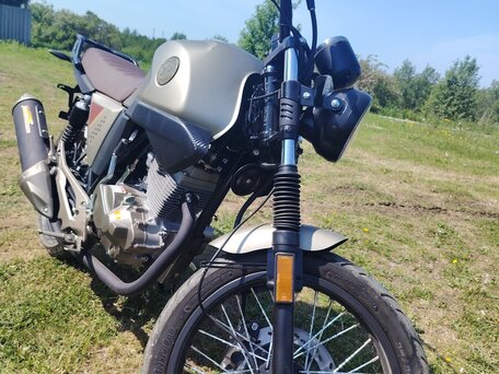 2024 Shineray XY125, серебристый, 85000 рублей, вид 1