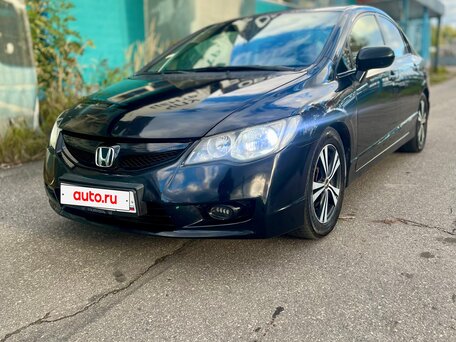 2009 Honda Civic VIII Рестайлинг, чёрный, 425000 рублей, вид 1