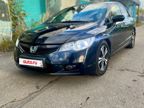 2009 Honda Civic VIII Рестайлинг, чёрный, 400000 рублей