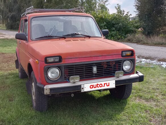 1985 Lada (ВАЗ) 2121 (4x4) I, красный