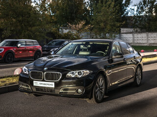2013 BMW 5 серии 528i xDrive VI (F10/F11/F07) Рестайлинг, чёрный, 1525000 рублей, вид 5