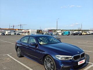 2019 BMW 5 серии 530d xDrive VII (G30/G31/G38), синий, 4200000 рублей, вид 2