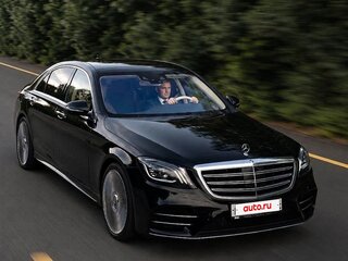 2018 Mercedes-Benz S-Класс 560 Long VI (W222, C217) Рестайлинг, чёрный, 4520000 рублей, вид 1