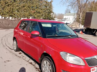 2014 Skoda Fabia II Рестайлинг, красный, 249000 рублей, вид 2
